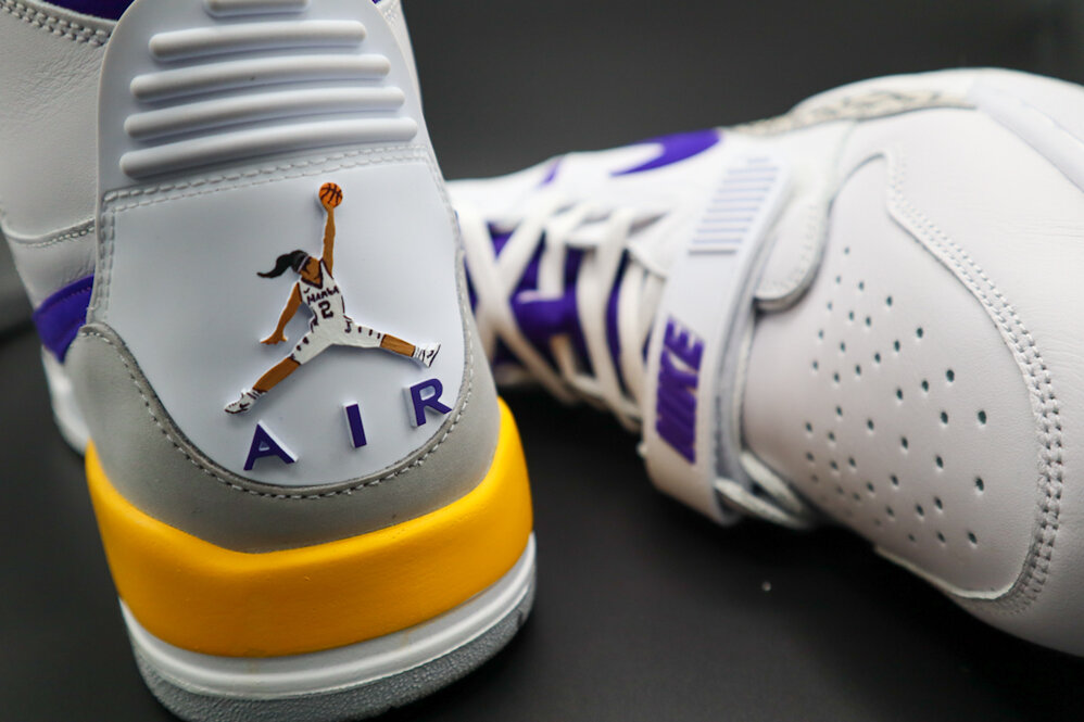 Custom Jordan 312 Honors Gigi and Kobe Bryant | Nice Kicks Custom Jordan 312 Honors Gigi and Kobe Bryant | Nice Kicks